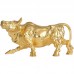  Real gold bull ornament